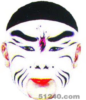 曹操臉譜 - 曹操京劇臉譜圖片 - 曹操臉譜照片