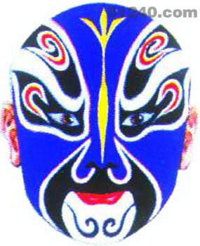 蓋蘇文臉譜 - 蓋蘇文京劇臉譜圖片 - 蓋蘇文臉譜照片