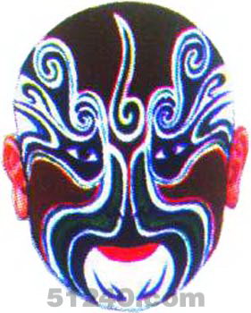 呂馬通臉譜 - 呂馬通京劇臉譜圖片 - 呂馬通臉譜照片