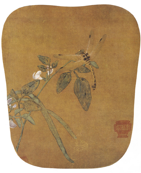 點擊圖片查看原圖 豆花蜻蜓圖 徐熙.shtml