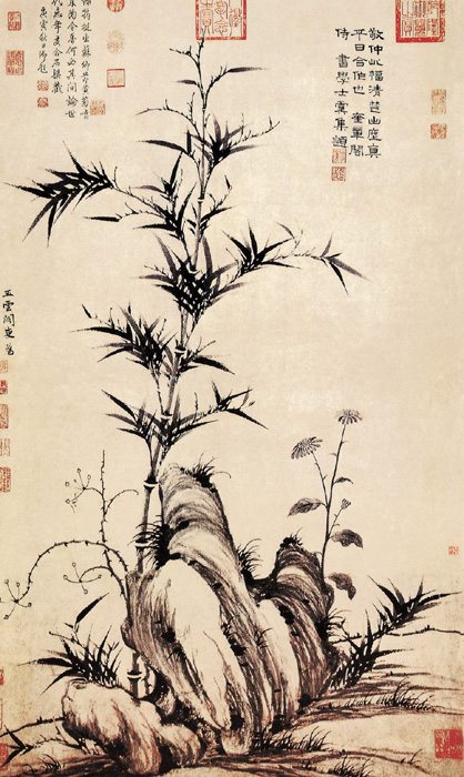 點擊圖片查看原圖 晚香高節(jié)圖 柯九思.shtml