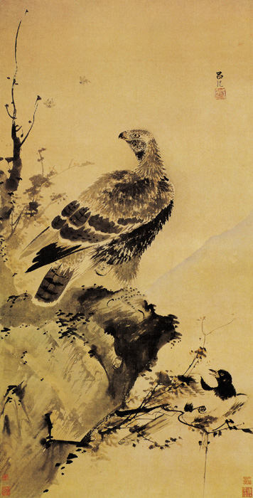 點擊圖片查看原圖 鷹鵲圖 呂紀(jì).shtml