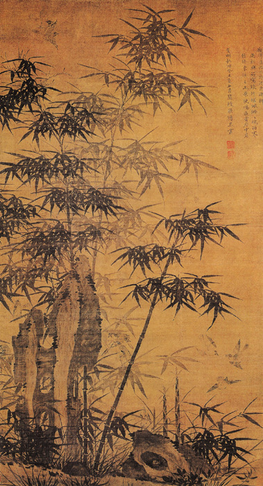 點(diǎn)擊圖片查看原圖 竹雀圖 呂端俊.shtml