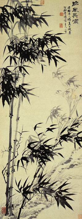點(diǎn)擊圖片查看原圖 臨風(fēng)長嘯圖 石濤.shtml