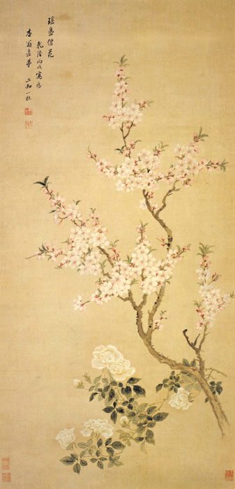 點(diǎn)擊圖片查看原圖 桃花圖 鄒一桂.shtml