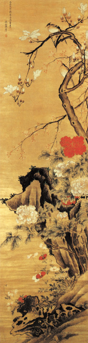 點(diǎn)擊圖片查看原圖 玉蘭富貴圖 陳卓.shtml