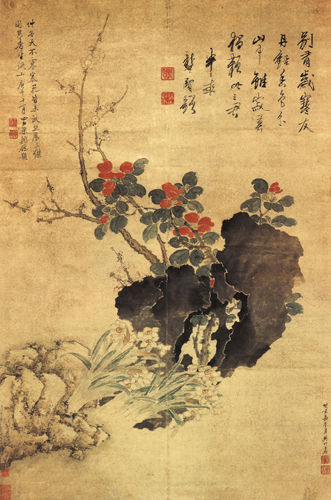 點(diǎn)擊圖片查看原圖 歲寒三友圖 樊圻.shtml