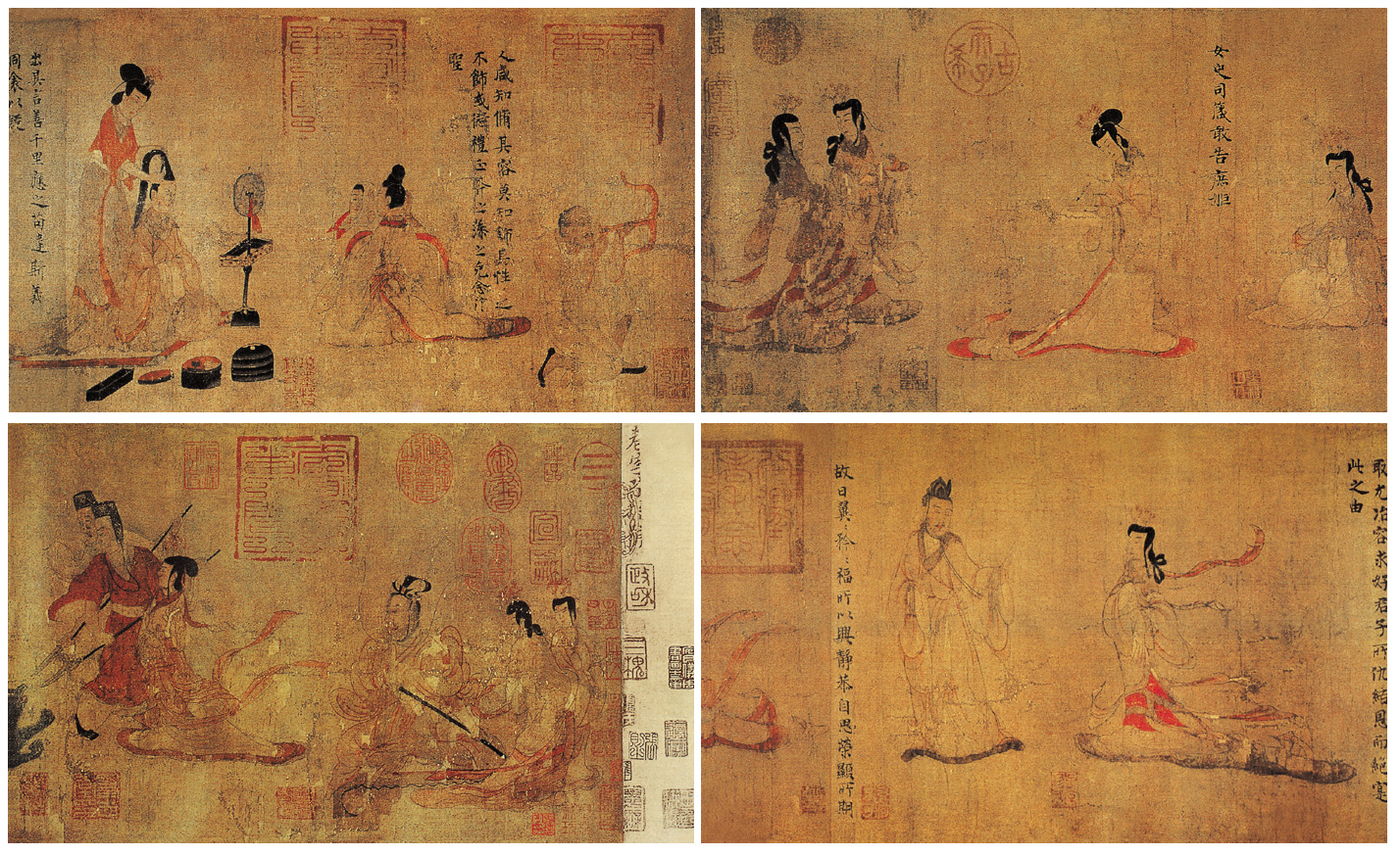 點(diǎn)擊圖片查看原圖 女史箴圖 顧愷之.shtml