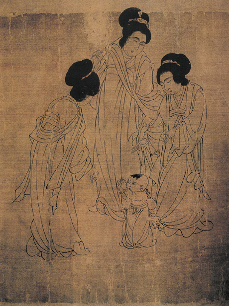 點(diǎn)擊圖片查看原圖 宮中圖 周文矩.shtml