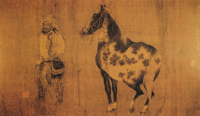 點(diǎn)擊圖片查看原圖 調(diào)馬圖 趙嵓.shtml