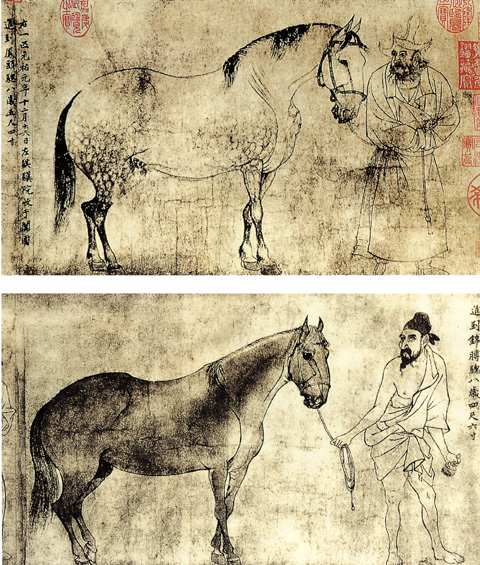 點擊圖片查看原圖 五馬圖 李公麟.shtml