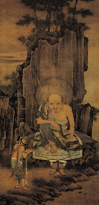 點(diǎn)擊圖片查看原圖 羅漢圖 劉松年.shtml