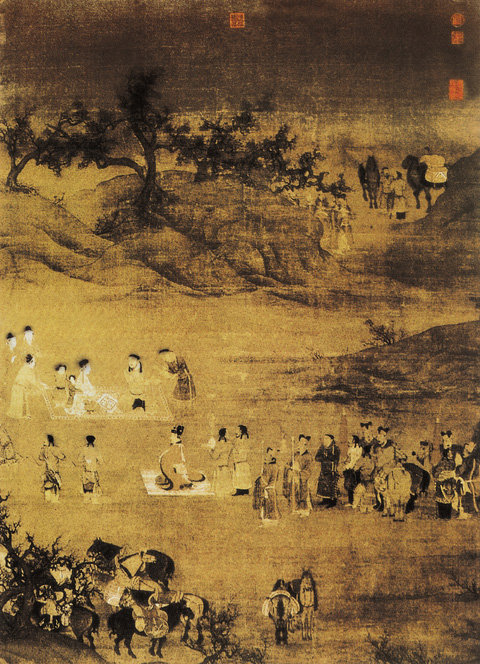 點(diǎn)擊圖片查看原圖 文姬歸漢圖 陳居中.shtml