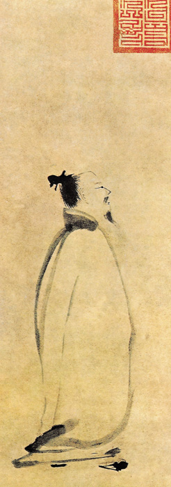 點擊圖片查看原圖 李白行吟圖 梁楷.shtml