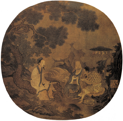 點擊圖片查看原圖 松蔭論道圖 佚名.shtml