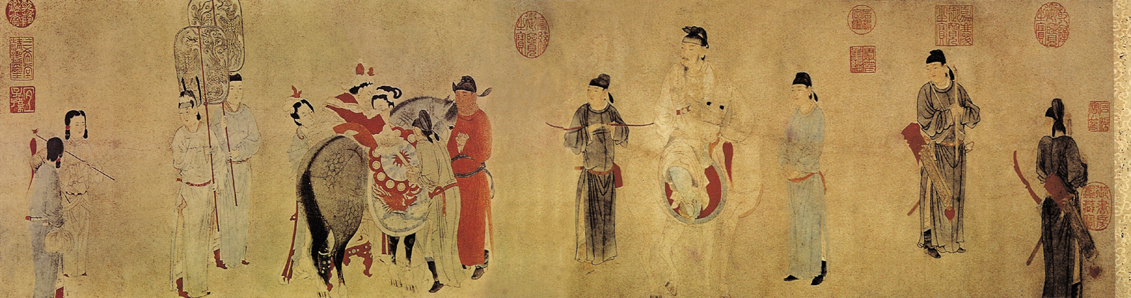 點擊圖片查看原圖 楊貴妃上馬圖 錢選.shtml