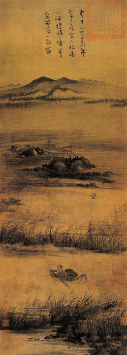 點擊圖片查看原圖 蘆花寒燕圖 吳鎮(zhèn).shtml