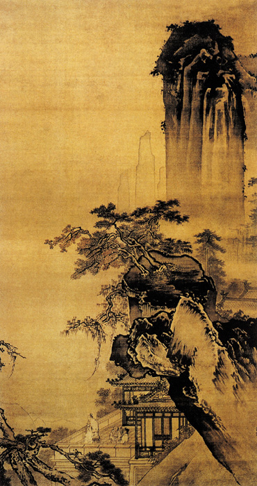 點擊圖片查看原圖 月下吹簫圖 王諤.shtml