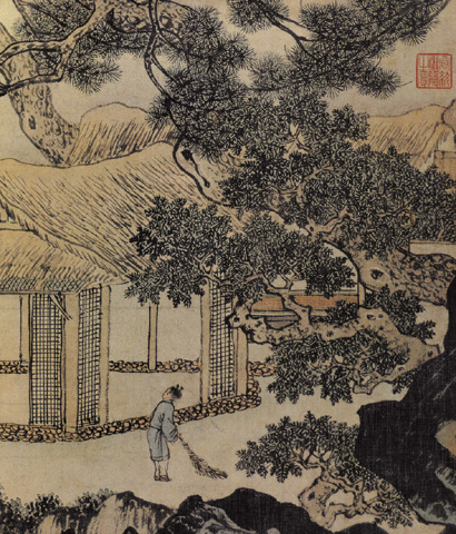 點(diǎn)擊圖片查看原圖 春泉小隱圖 周臣.shtml