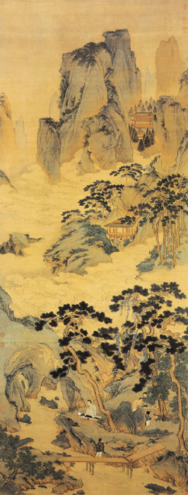 點擊圖片查看原圖 玉洞仙緣圖 仇英.shtml