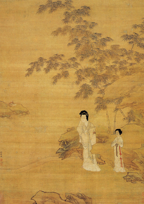 點(diǎn)擊圖片查看原圖 修竹仕女圖 仇英.shtml