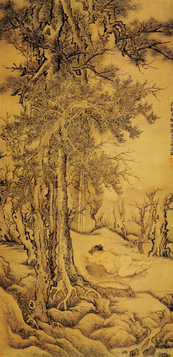 點擊圖片查看原圖 醉儒圖 黃鼎.shtml