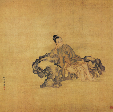 點擊圖片查看原圖 秋閨思婦圖 崔鏏.shtml