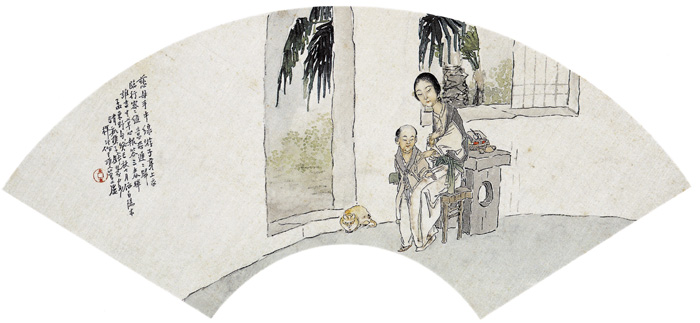 點(diǎn)擊圖片查看原圖 慈母圖 錢慧安.shtml