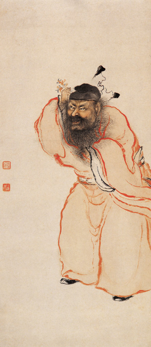 點擊圖片查看原圖 鐘馗插花圖 任預(yù).shtml