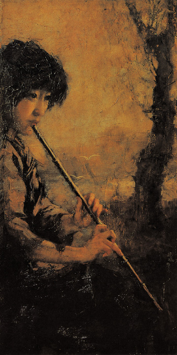 點擊圖片查看原圖 簫聲 徐悲鴻.shtml