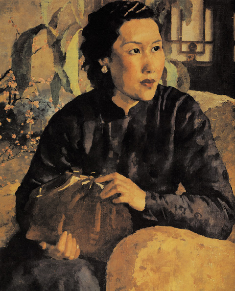 點(diǎn)擊圖片查看原圖 徐悲鴻夫人像 徐悲鴻.shtml