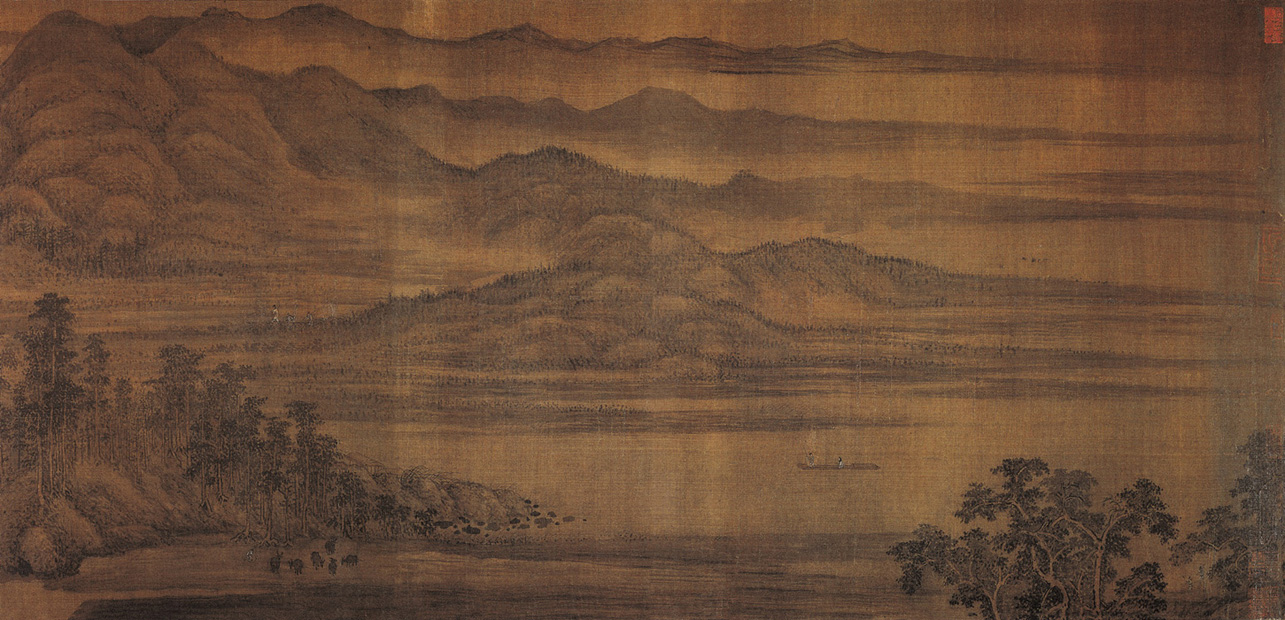 點(diǎn)擊圖片查看原圖 夏山圖 董源.shtml