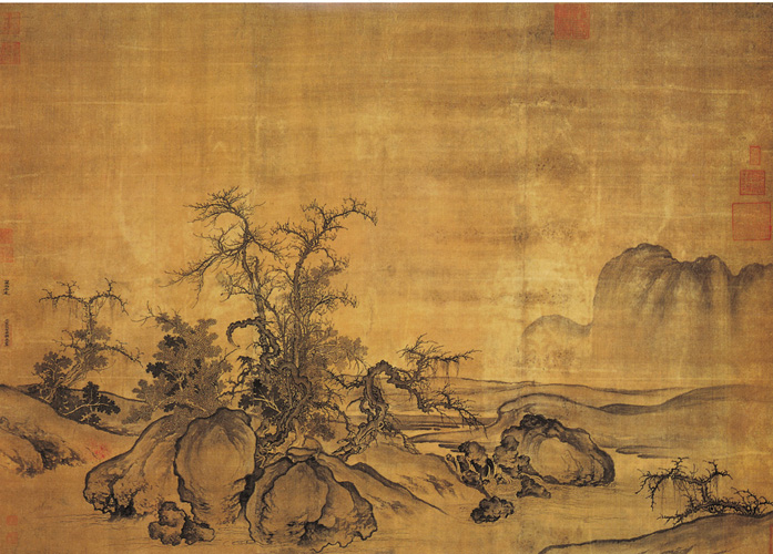 點(diǎn)擊圖片查看原圖 讀碑窠石圖 李成.shtml