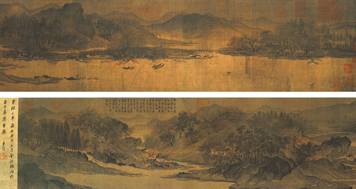 點擊圖片查看原圖 溪山春曉圖 惠崇.shtml