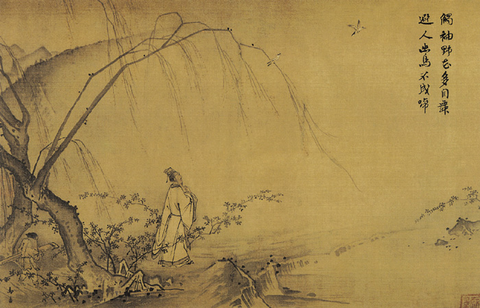 點(diǎn)擊圖片查看原圖 山徑春行圖 馬遠(yuǎn).shtml