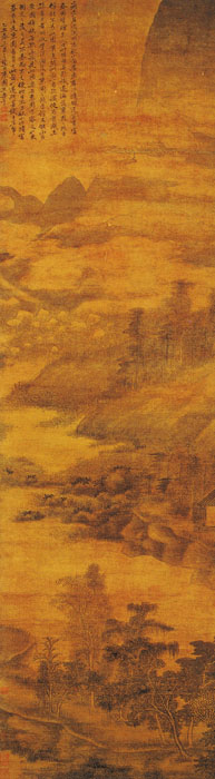 點(diǎn)擊圖片查看原圖 溪山圖 黃公望.shtml