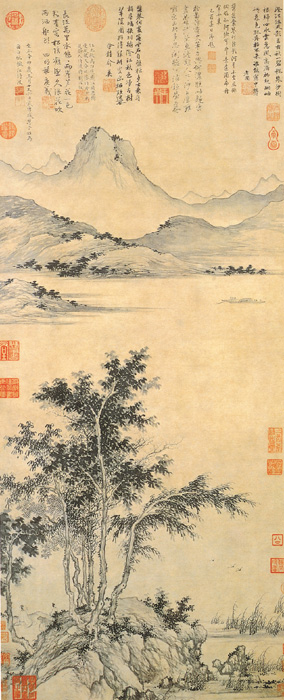 點擊圖片查看原圖 秋江待渡圖 盛懋.shtml
