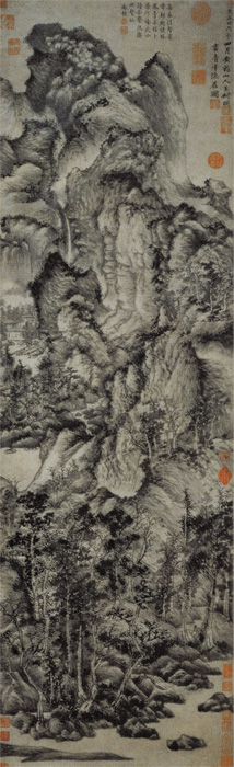 點擊圖片查看原圖 青卞隱居圖 王蒙.shtml