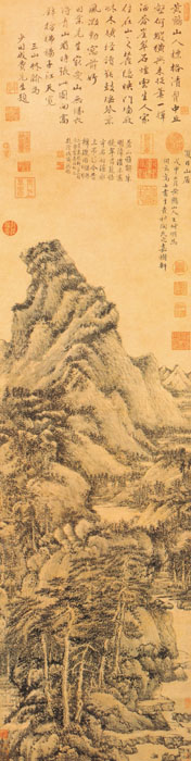 點(diǎn)擊圖片查看原圖 夏日山居圖 王蒙.shtml