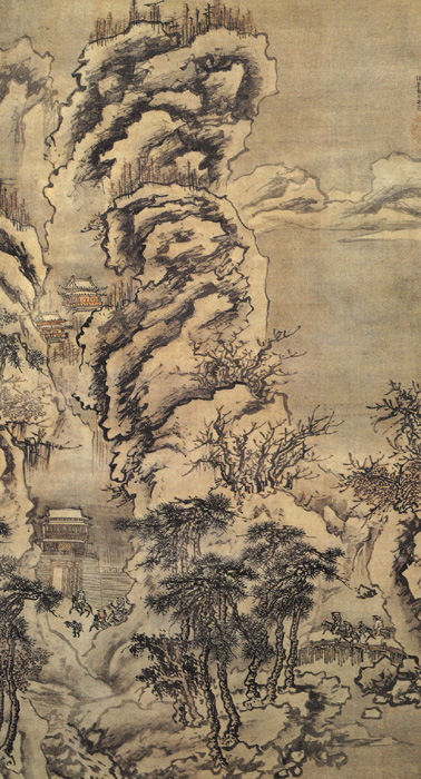 點(diǎn)擊圖片查看原圖 雪景山水圖 戴進(jìn).shtml