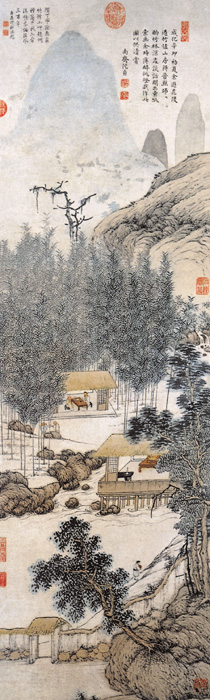 點(diǎn)擊圖片查看原圖 竹爐山房圖 沈貞.shtml