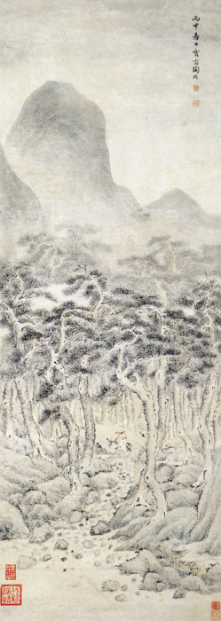 點(diǎn)擊圖片查看原圖 松林策騫圖 陶成.shtml