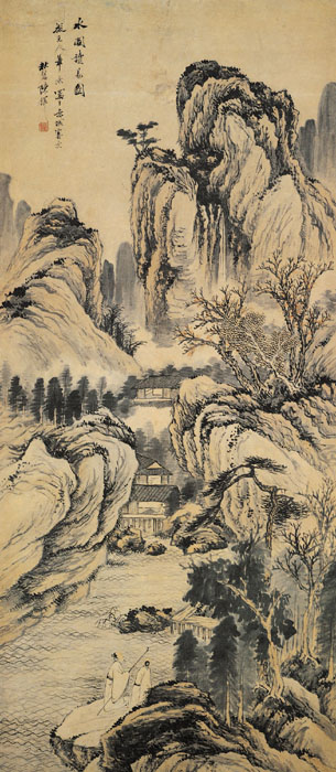 點(diǎn)擊圖片查看原圖 水閣讀書圖 陳鐸.shtml