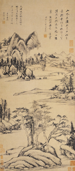 點(diǎn)擊圖片查看原圖 林和靖詩(shī)意圖 董其昌.shtml