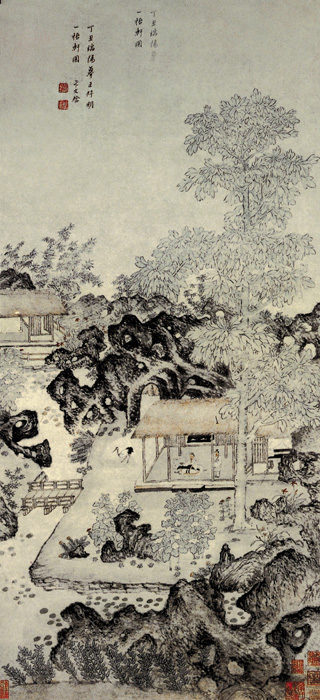 點(diǎn)擊圖片查看原圖 一梧軒屋圖 卞文瑜.shtml