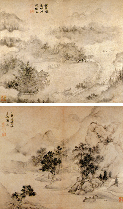 點(diǎn)擊圖片查看原圖 書畫合璧圖 張瑞圖.shtml