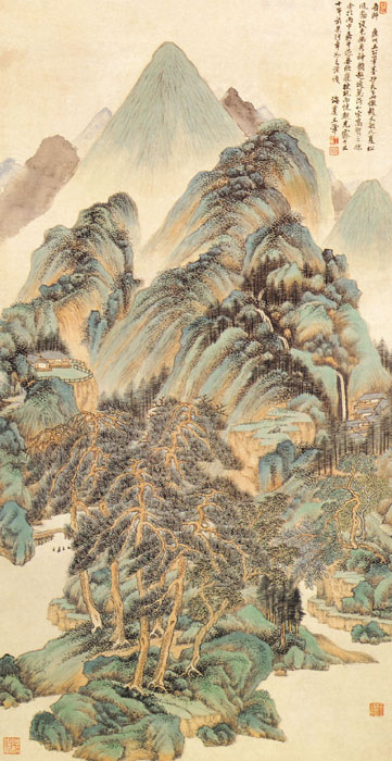點(diǎn)擊圖片查看原圖 九夏松風(fēng)圖 王鑒.shtml