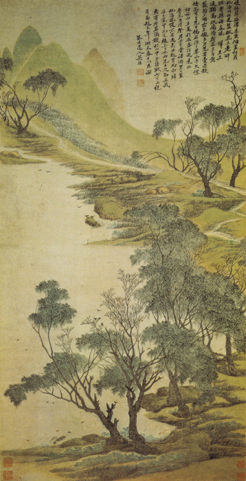 點擊圖片查看原圖 湖天春色圖 吳歷.shtml