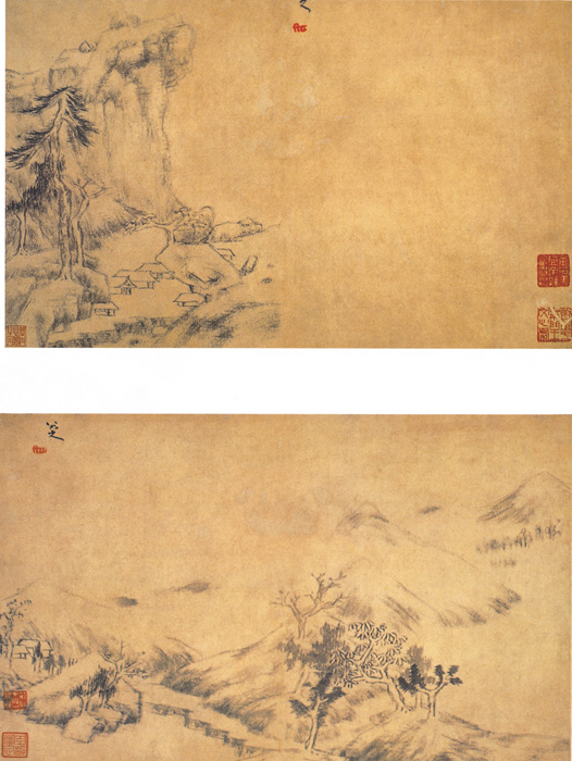 點(diǎn)擊圖片查看原圖 山水冊 朱耷.shtml