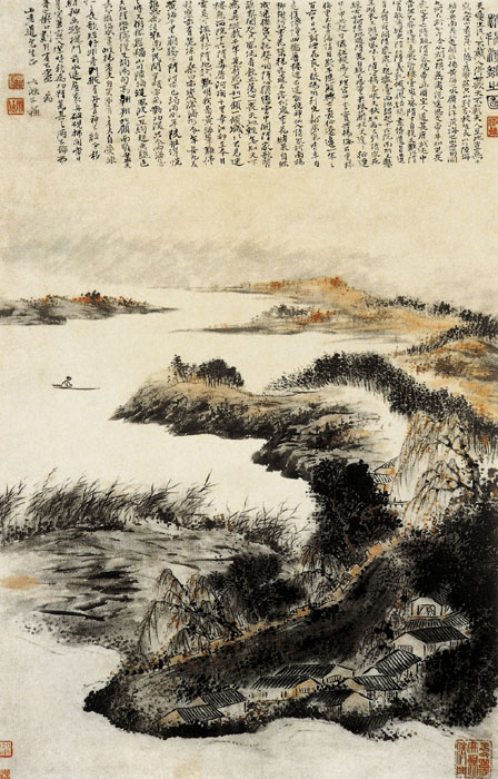 點(diǎn)擊圖片查看原圖 淮揚(yáng)潔秋圖 石濤.shtml